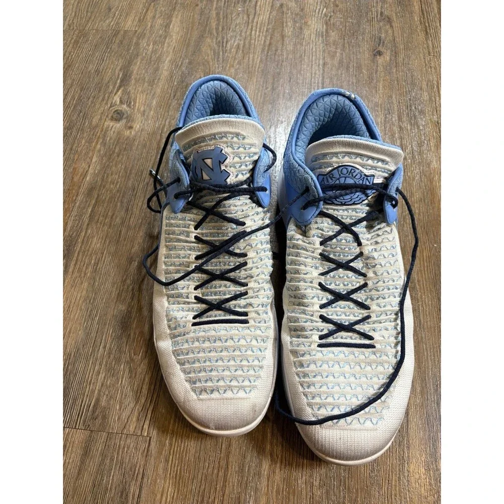 Promo Air Jordan XXXII 32 Low White UNC Valor Blue Navy Size 15 819493-PC